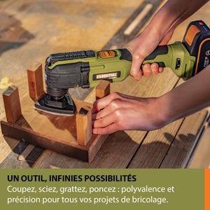 Outil multifonction a batterie 20 V ESSENTIAL Es699.9