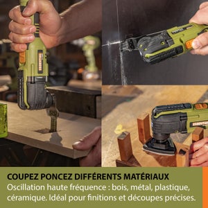 Outil multifonction a batterie 20 V ESSENTIAL Es699.9