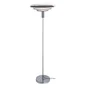 Lampadaire Prunella, fer, argent,  H.150 cm INSPIRE, E27