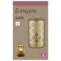 Lampe Galati e14 hauteur 19cm métal laiton INSPIRE