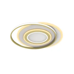 Plafonnier emingo led 13500lm d48 cct dimmable laiton inspire