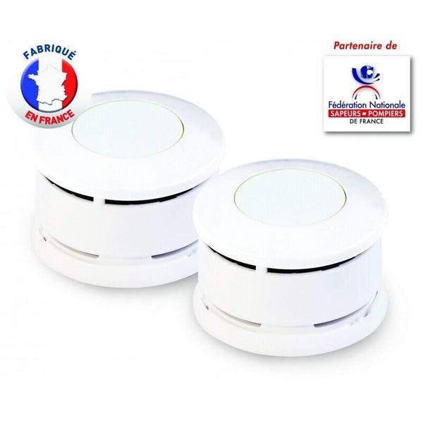 Lot de 2 detecteurs LIFEBOX, 5 ans