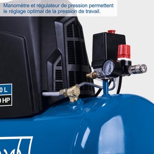 Compresseur d'atelier SCHEPPACH 50 l 2 cv 5906174901