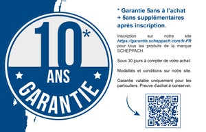 Compresseur d'atelier SCHEPPACH 50 l 2 cv 5906174901