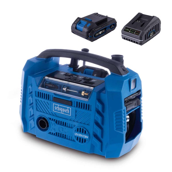 Compresseur de loisirs SCHEPPACH 20V Airforce6