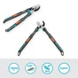 Coupe-branche telescopique acier revetu antiadherent GARDENA 12040-20 50 mm