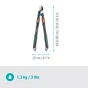 Coupe-branche telescopique acier revetu antiadherent GARDENA 12041-20 50 mm