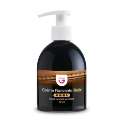 Creme ravivante cuir noir 250ml