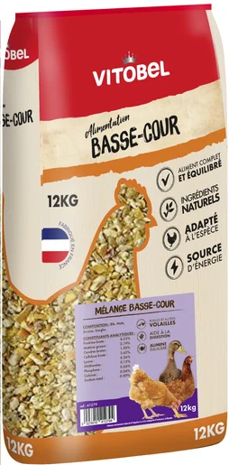 Mélange basse cour vitobel 12 kg