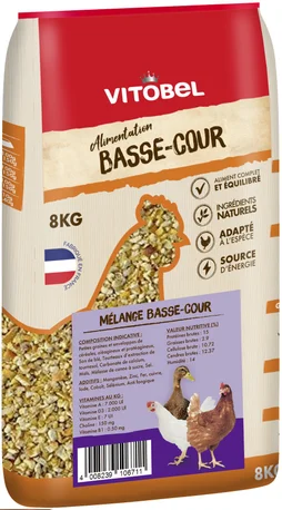 Mélange basse cour vitobel 8kg