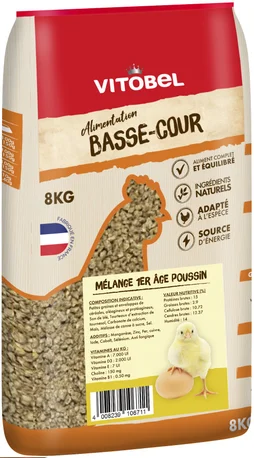 Mélange poussin 1er age vitobel 8kg