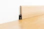 Clips  pour A plinthes blanc / plaque