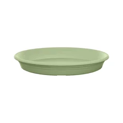 Soucoupe polypropylène NATERIAL Diam.32 L.31.62 x l.31.62 x H.4.15 cm vert