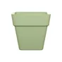 Pot de fleurs polypropylène NATERIAL Diam.30 L.29.5 x l.29.5 x H.28 cm vert