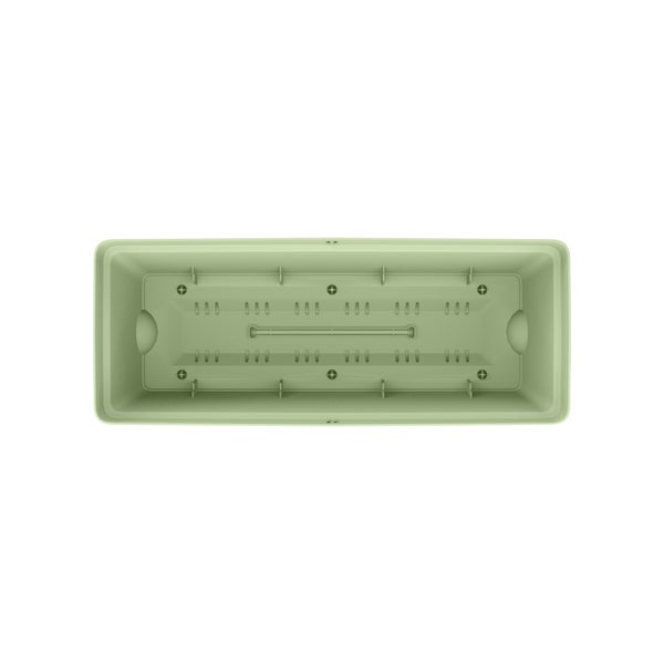 Balconnière polypropylène NATERIAL Diam.50 L.19 x l.49 x H.16.5 cm vert