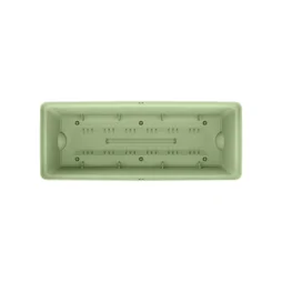 Balconnière polypropylène NATERIAL Diam.50 L.19 x l.49 x H.16.5 cm vert