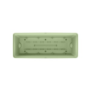 Balconnière polypropylène NATERIAL Diam.50 L.19 x l.49 x H.16.5 cm vert