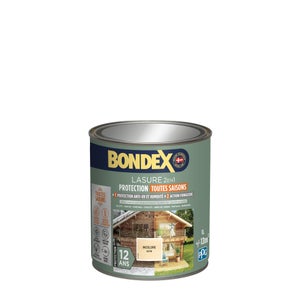 Lasure BONDEX 12 ans incolore satiné 1L