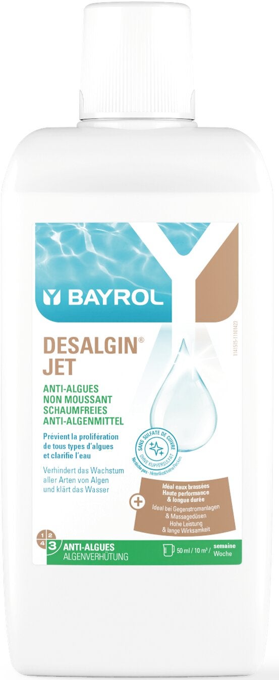 Antialgues piscine DESALGIN JET BAYROL 1L