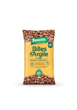 Paillage minéral terre cuite TONUSOL, 2.5 l