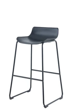 Tabouret de bar Kumo, noir