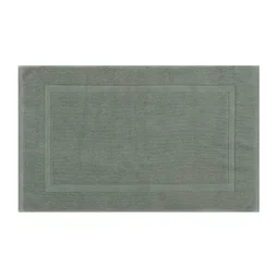 Tapis de bain l.50 x L.80 cm vert foncé Terry SENSEA