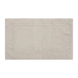 Tapis de bain l.50 x L.80 cm beige Terry SENSEA