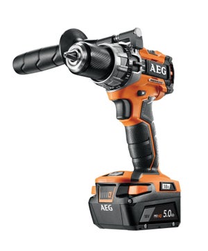 Perceuse a percussion 18 V AEG 4935500159, 65 Nm + 2 batteries 5Ah