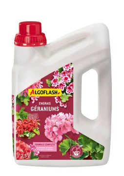 Engrais géraniums, 2.5L