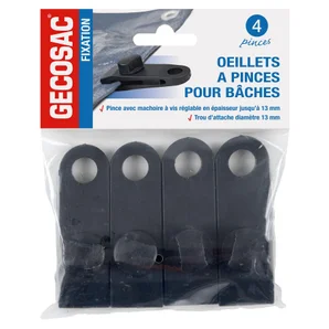 Lot de 4 œillets à ponce pour bâche