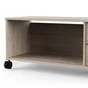 Commode à roulettes Woodmoon H.43.5 x L.118.8 x P.39.5 cm