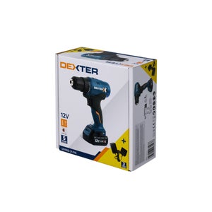 Perceuse sans fil 12 V, 32 Nm + 1 batterie 1.5Ah