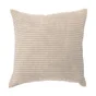 Housse de coussin Lena, beige, 45 x 45 cm, INSPIRE
