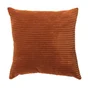 Housse de coussin Lena, marron, 45 x 45 cm, INSPIRE