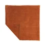 Housse de coussin Lena, marron, 45 x 45 cm, INSPIRE