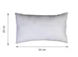 Coussin de rembourrage Evan, blanc l.30 x L.50 cm