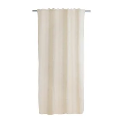 Voilage new teo 140x280 galon fronceur naturel inspire