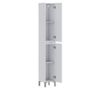 Colonne 2p l.27.3 x H.180 x P.28.6 cm blanc mat Essential