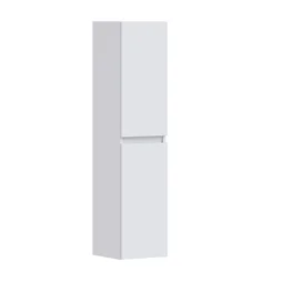 Colonne 1p l.27.3 x H.119.5 x P.28.6 cm blanc mat Essential