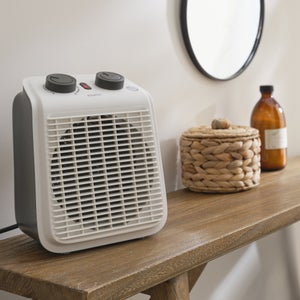 Radiateur soufflant salle de bain electrique mobile 2000w antra five 2