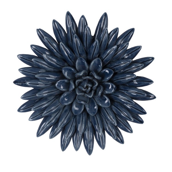Objet décoratif, Fleur céramique 17.4 cm