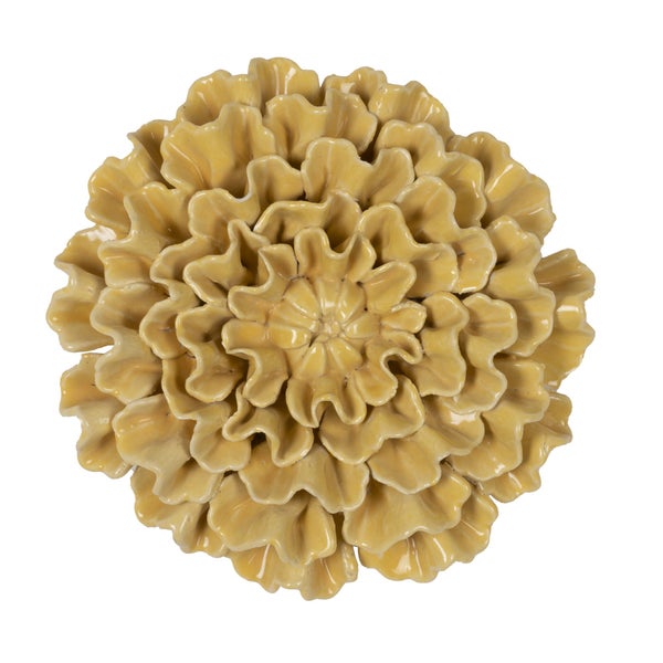 Objet décoratif, Fleur céramique 18.4 cm