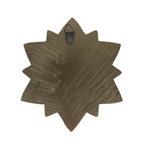 Décoration murale FLEUR MIROIR EMDE l.11.5 x H.12 cm