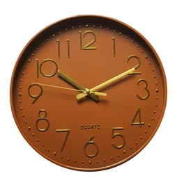 Horloge Color EMDE orange Diam.30.5 cm