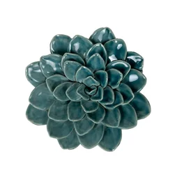 Objet décoratif, Fleur céramique 17.8 cm