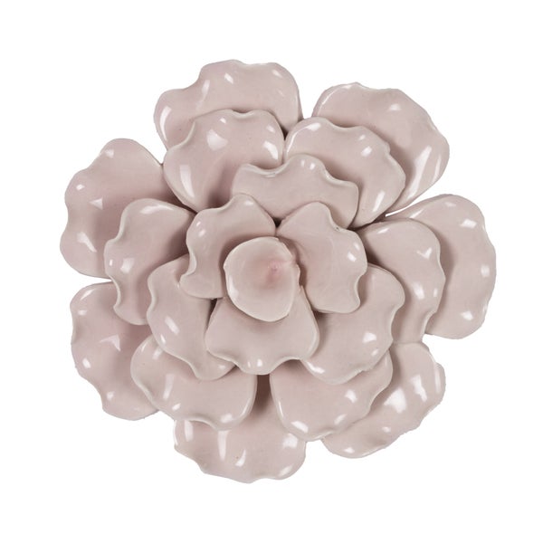 Objet décoratif, Fleur céramique 20.7 cm