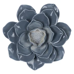 Objet décoratif, Fleur céramique 20.5 cm