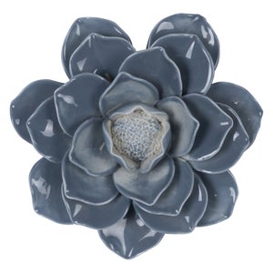 Objet décoratif, Fleur céramique 20.5 cm