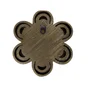Décoration murale FLEUR MIROIR EMDE l.11 x H.11 cm