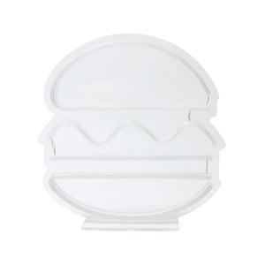 Néon LED, pvc blanc, Burger, SEYNAVE